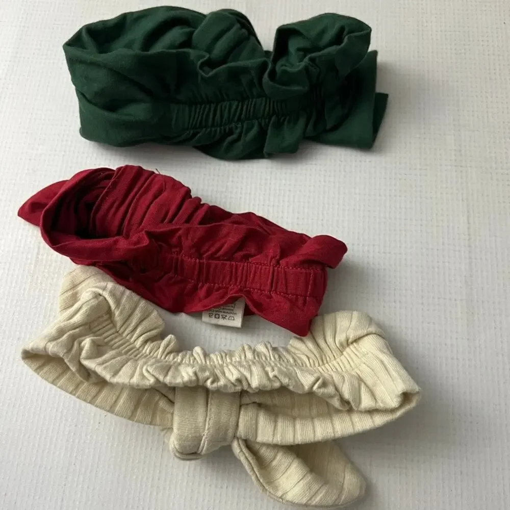 Kate Quinn Bow Headband Lot of 3 Size Small 0-6 months